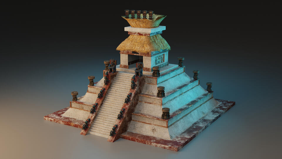 Pyramid of Xiuhtecuhtli