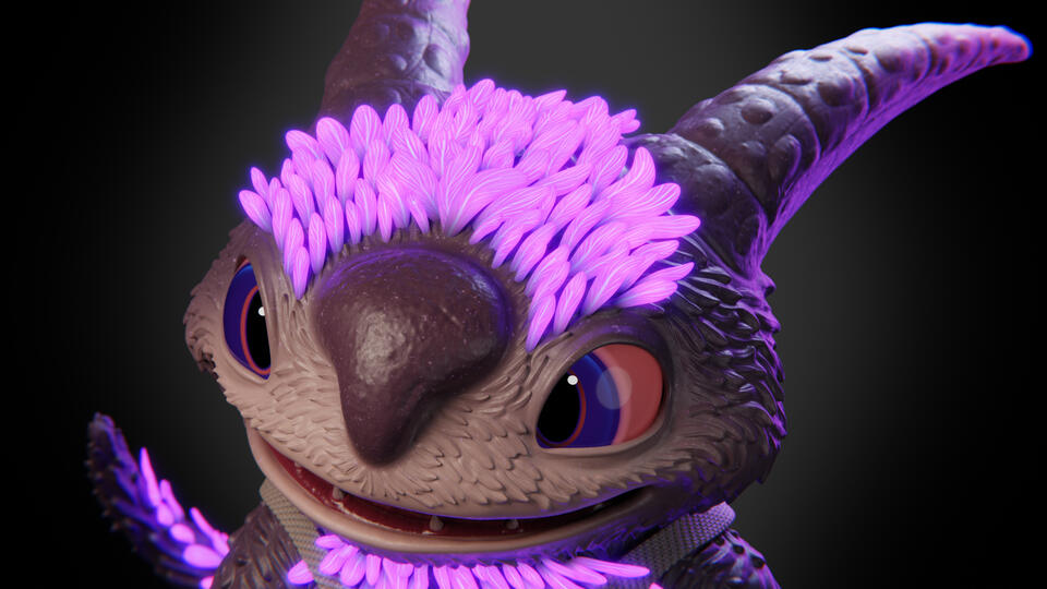 Master Sculpting Cute Creature