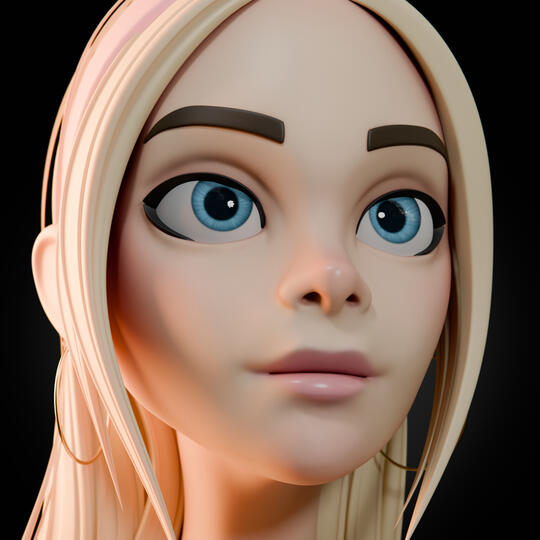 Head Stylized